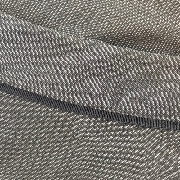 P00 Banana Republic Charcoal Suit Skirt - Picture 5 of 6